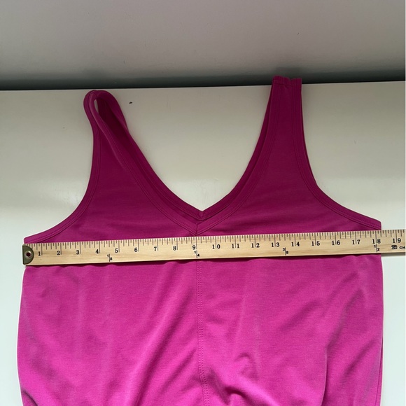 Lou & Grey Sandwashed Jumpsuit Wide Leg Pink Size Medium Buttery Soft - Picture 7 of 11